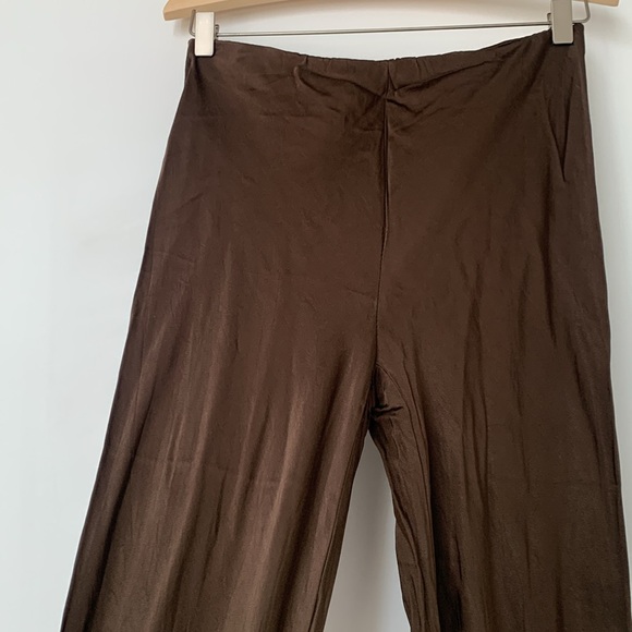 🤎NWT Zara XS Silky Pants - Picture 7 of 9